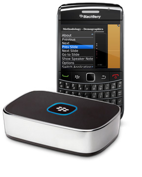 RIM Intros The BlackBerry Presenter   Make PowerPoint Presentations, No Laptop Needed! [News]