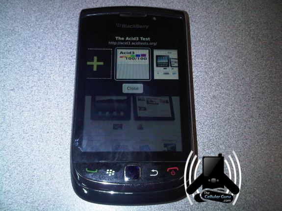 More Photos Of The BlackBerry Bold 9800 Slider With The New WebKit Browser