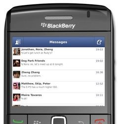 facebook-messenger-blackberry Official Facebook Messenger App Now Available For BlackBerry Smartphones