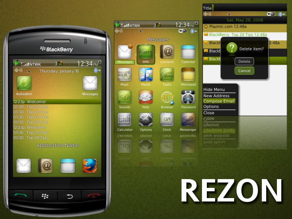 rezon-green-blackberry-storm-theme