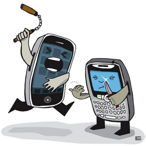 iphone-vs-blackberry-fight