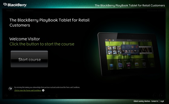 BlackBerryPlayBookTraining