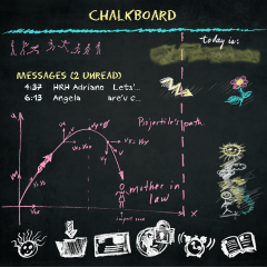 chalkboard-magmic-blackberry-theme