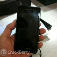 Blackberry Development Alpha Phone Front
