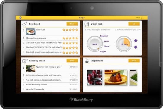 Cooklet Playbook App