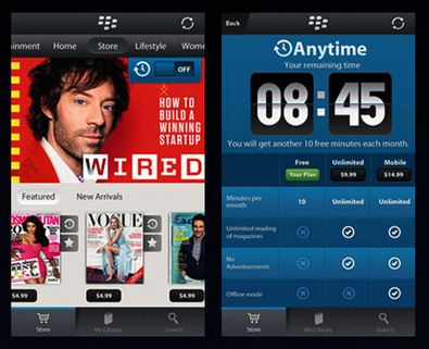 BB 10 News Stand App