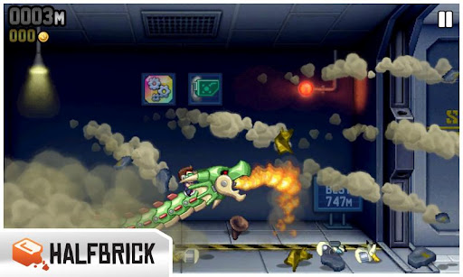 Jetpack Joyride vehicle powerup