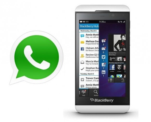 WhatsApp on BB 10