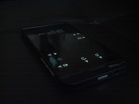 Night Ports on Z10 from Top