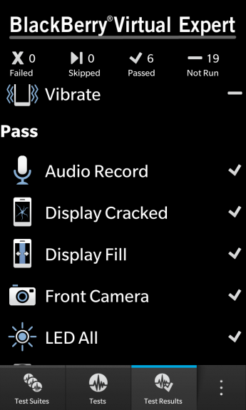 Blackberry Virtual Expert test pass
